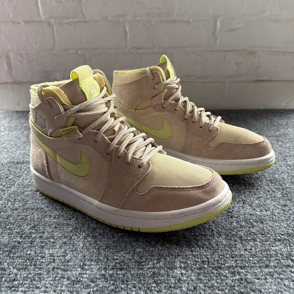 Nike Air Jordan 1 High Zoom CMFT Lemon Twist WMN Size 6.5  (Pre-loved Excellent)